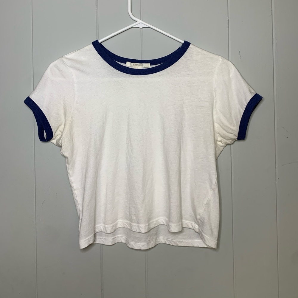 Forever 21 cropped shirt
